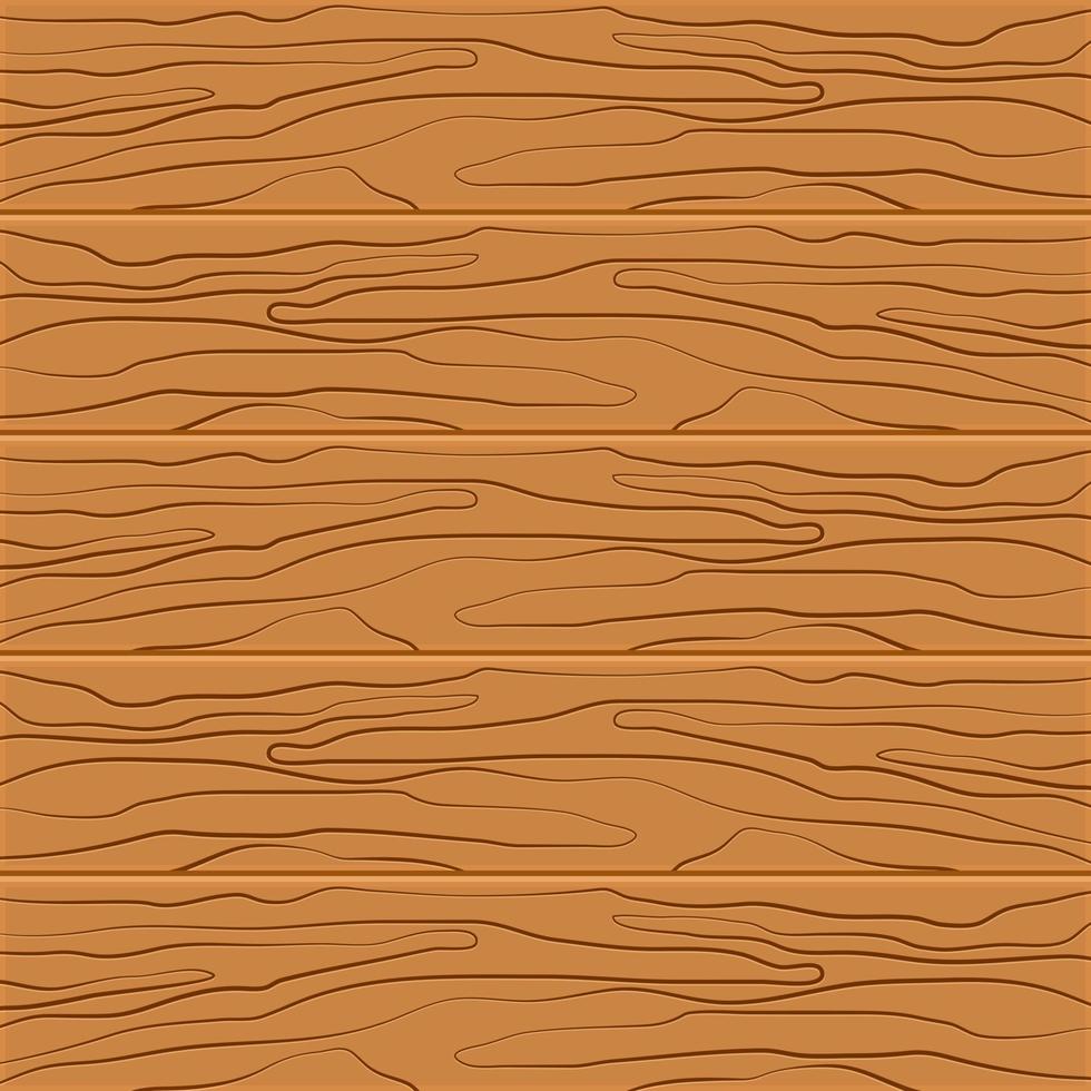 fond de texture bois. cinq planches en bois au design plat. illustration vectorielle vecteur