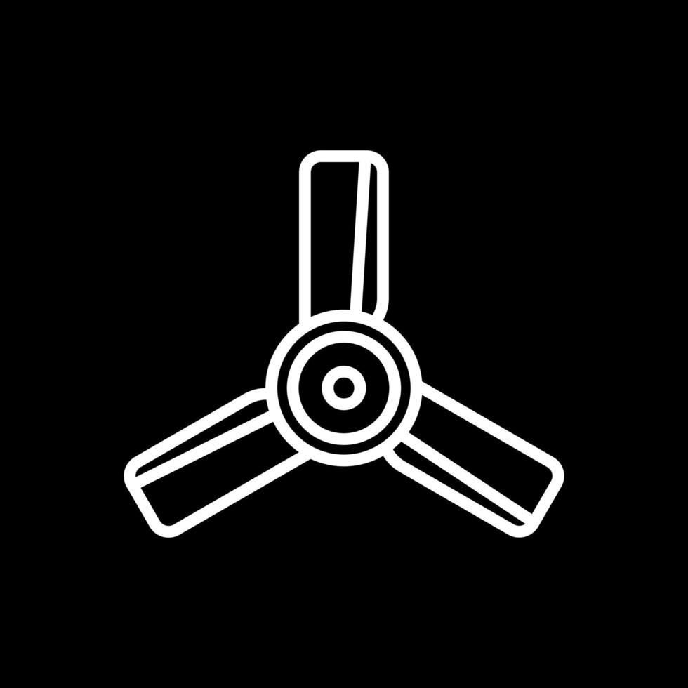 conception d'icône de vecteur de ventilateur