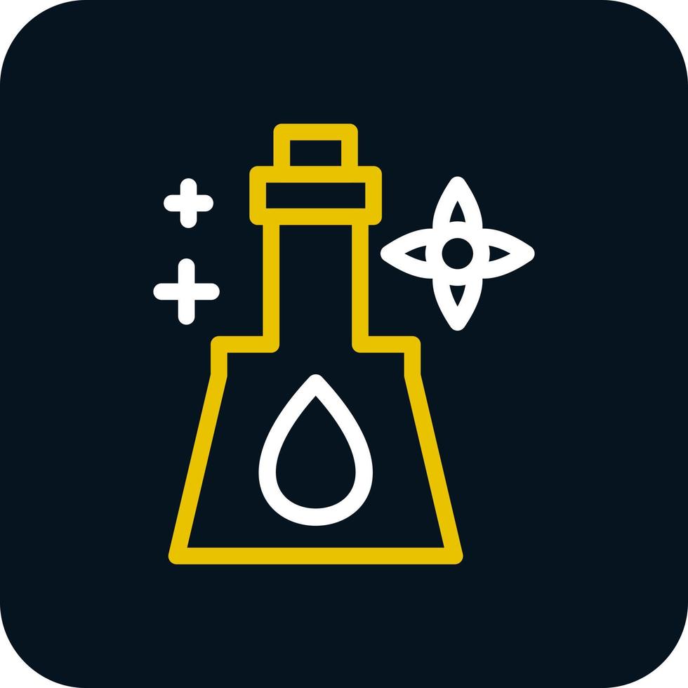conception d'icône de vecteur d'huile essentielle