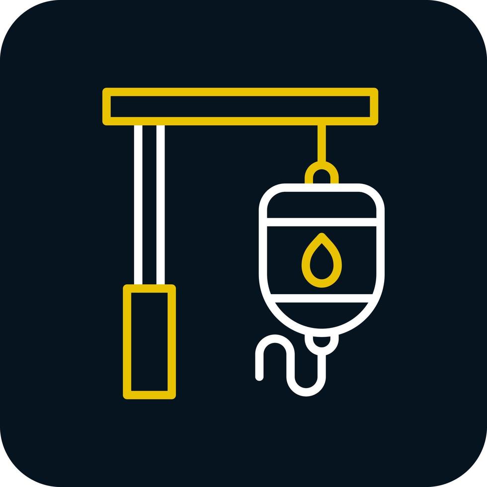 conception d'icône de vecteur de transfusion sanguine