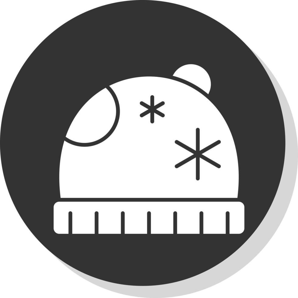 conception d'icône de vecteur de bonnet
