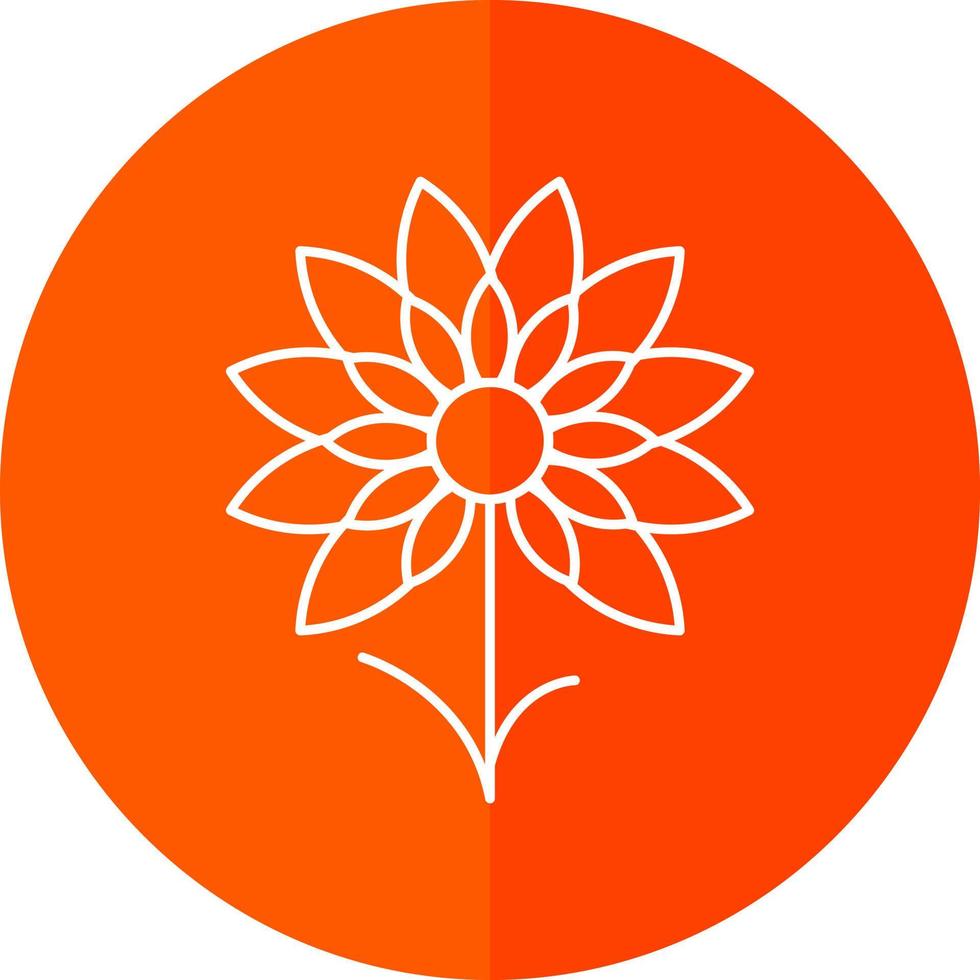 conception d'icône vectorielle de fleurs de ciboulette vecteur