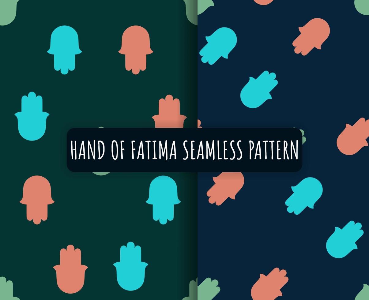 main hamsa, main de fatima - amulette patten transparente vecteur