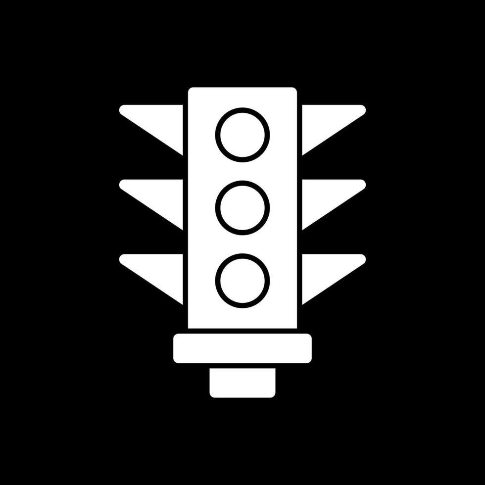 conception d'icône de vecteur de signal de trafic