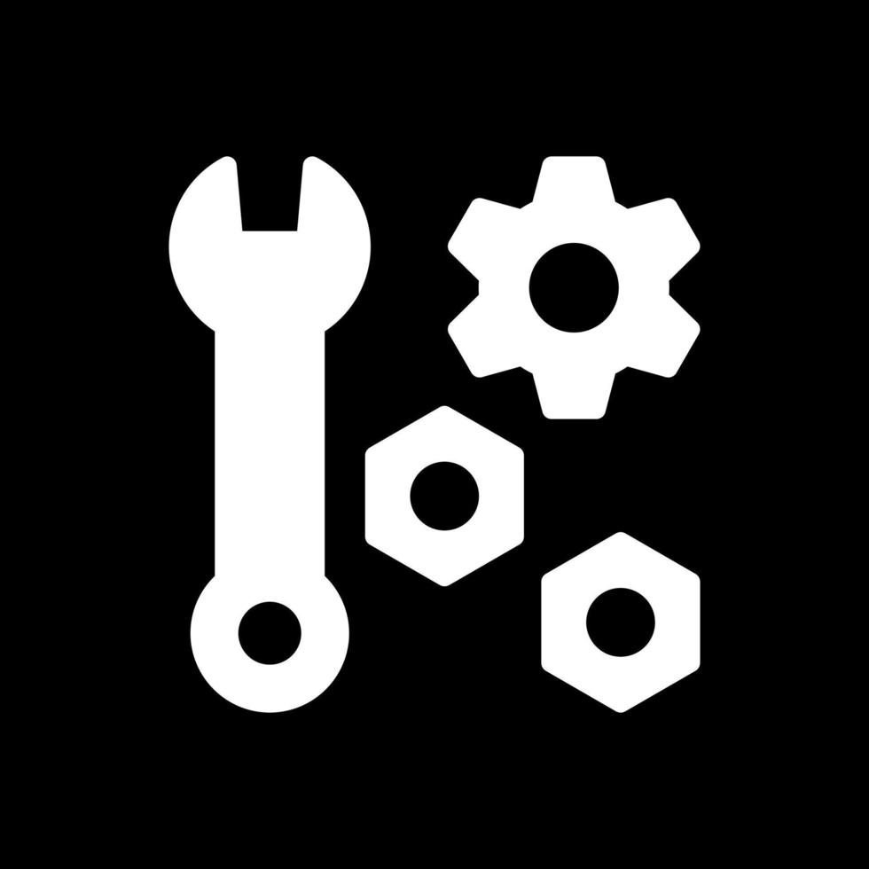 conception d'icônes vectorielles d'outils de réparation vecteur