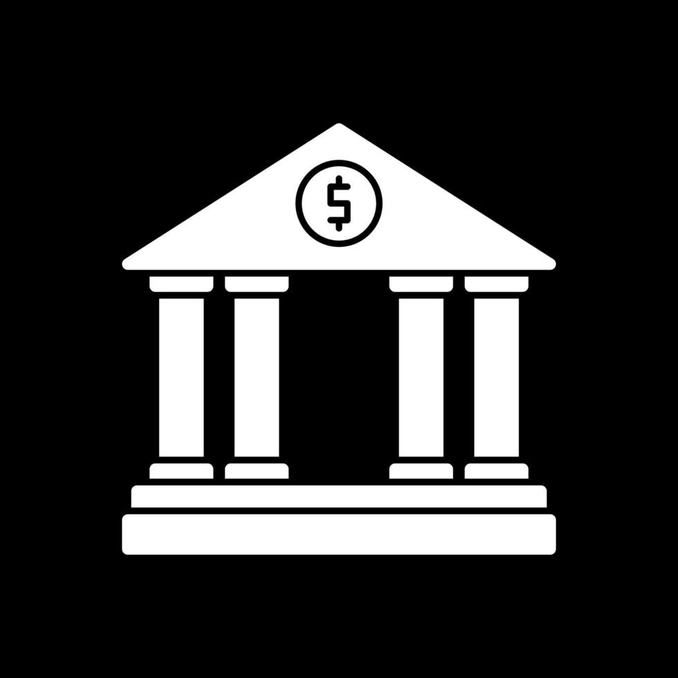 conception d'icône de vecteur de banque
