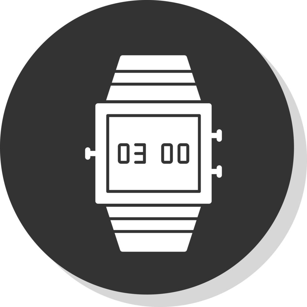 conception d'icônes vectorielles smartwatch vecteur