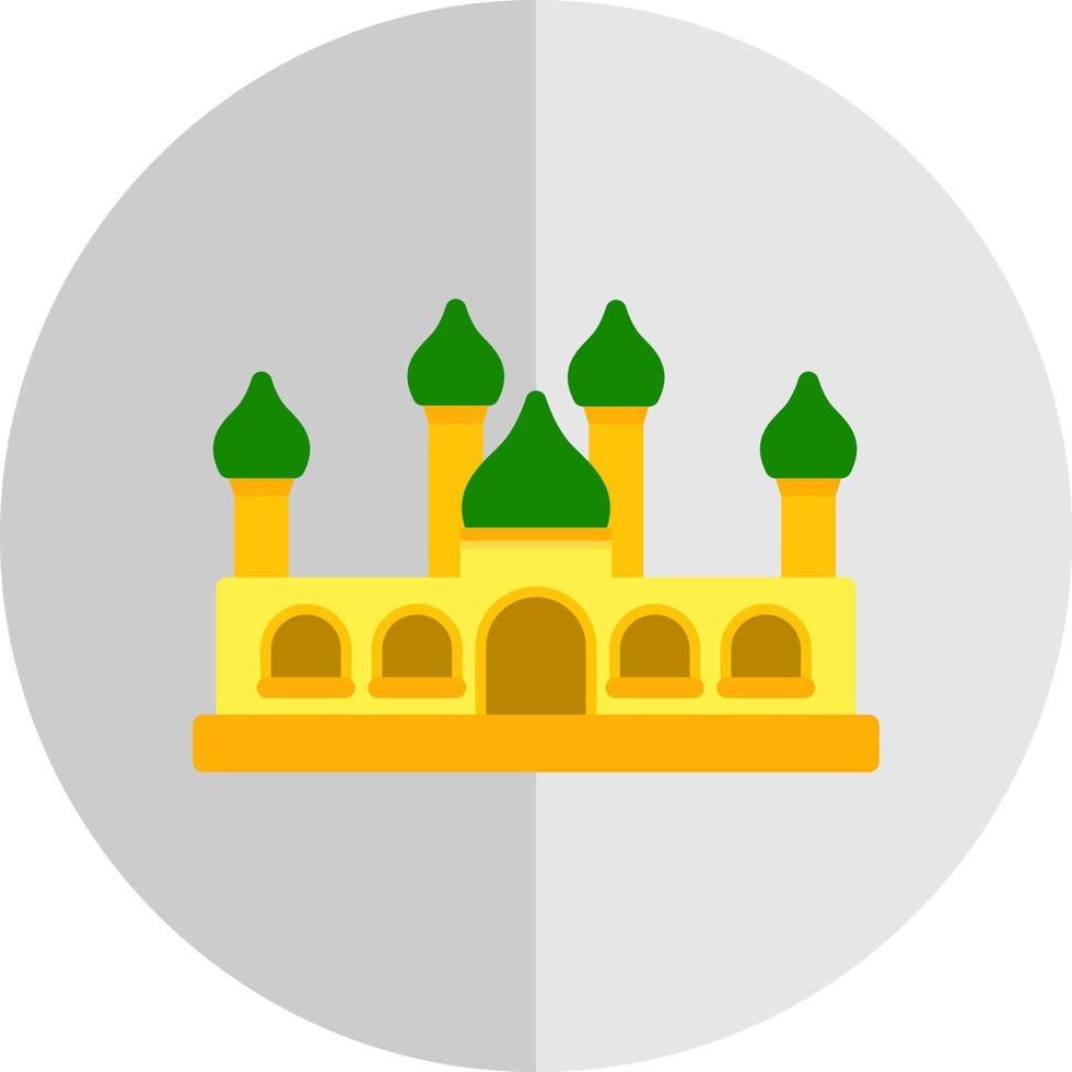 conception d'icône de vecteur de mosquée