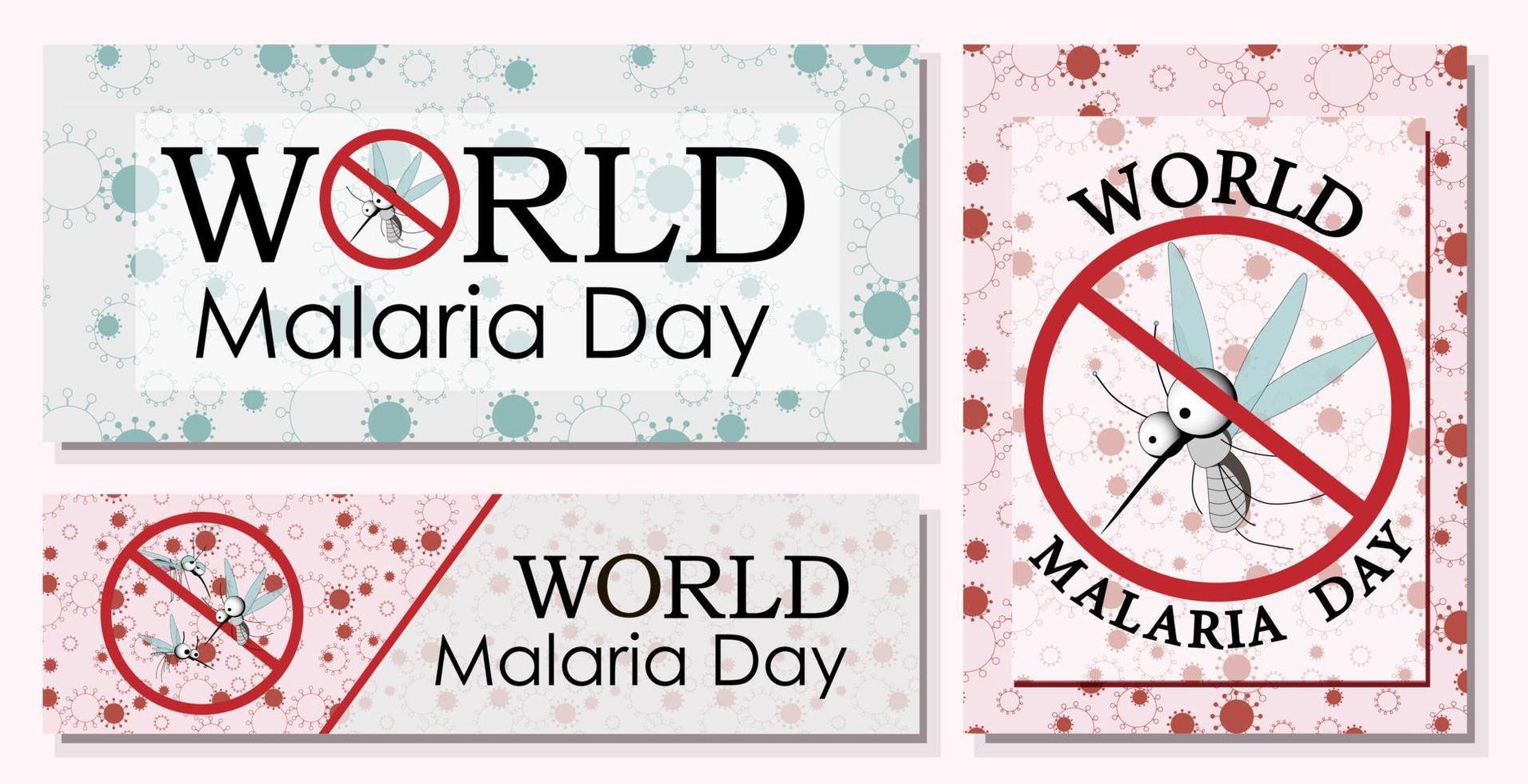monde paludisme journée vecteur, illustration de paludisme, et le monde pour conception monde paludisme jour.vecteur bannière et affiche conception. vecteur