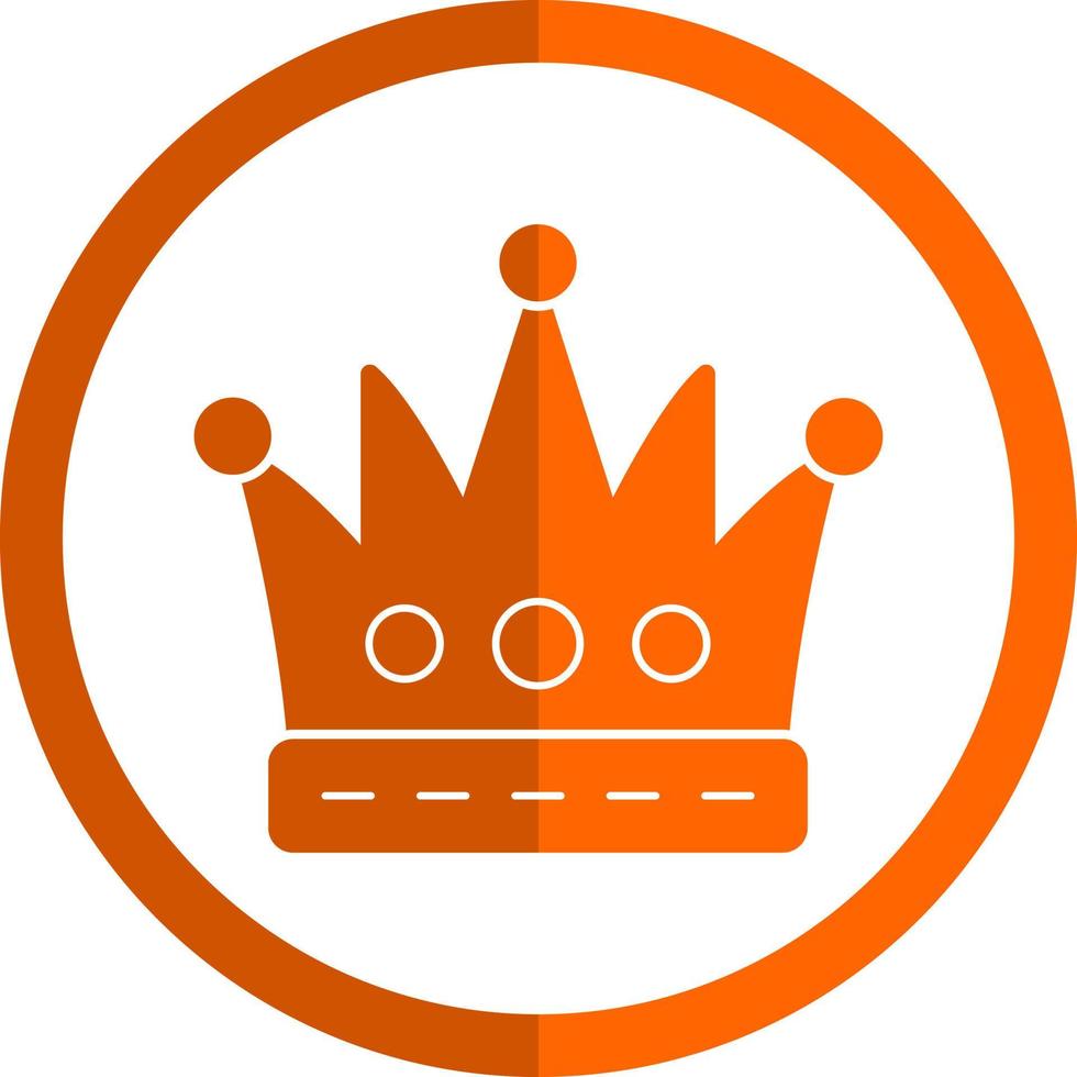 conception d'icône de vecteur de couronne de roi