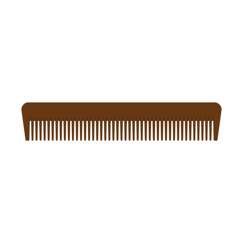 cheveux com pour coiffeur. cheveux se soucier, ratissage, coiffant plat conception vecteur illustration isolé sur blanc Contexte