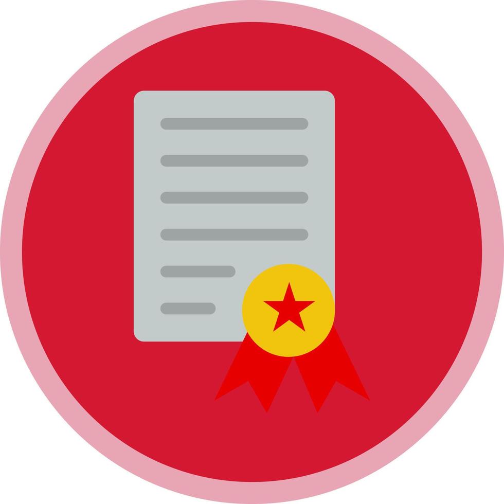 conception d'icône de vecteur de certificat