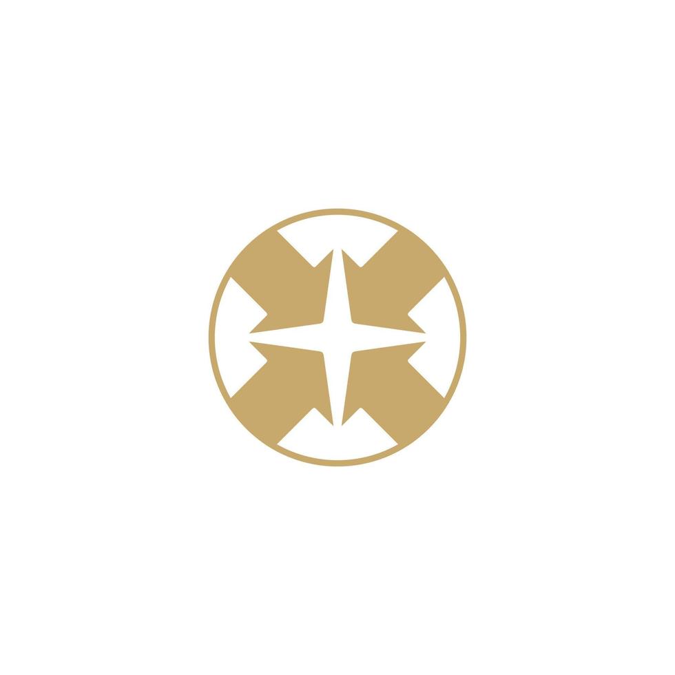 quatre coins la chance icône logo Facile la chance symbole vecteur