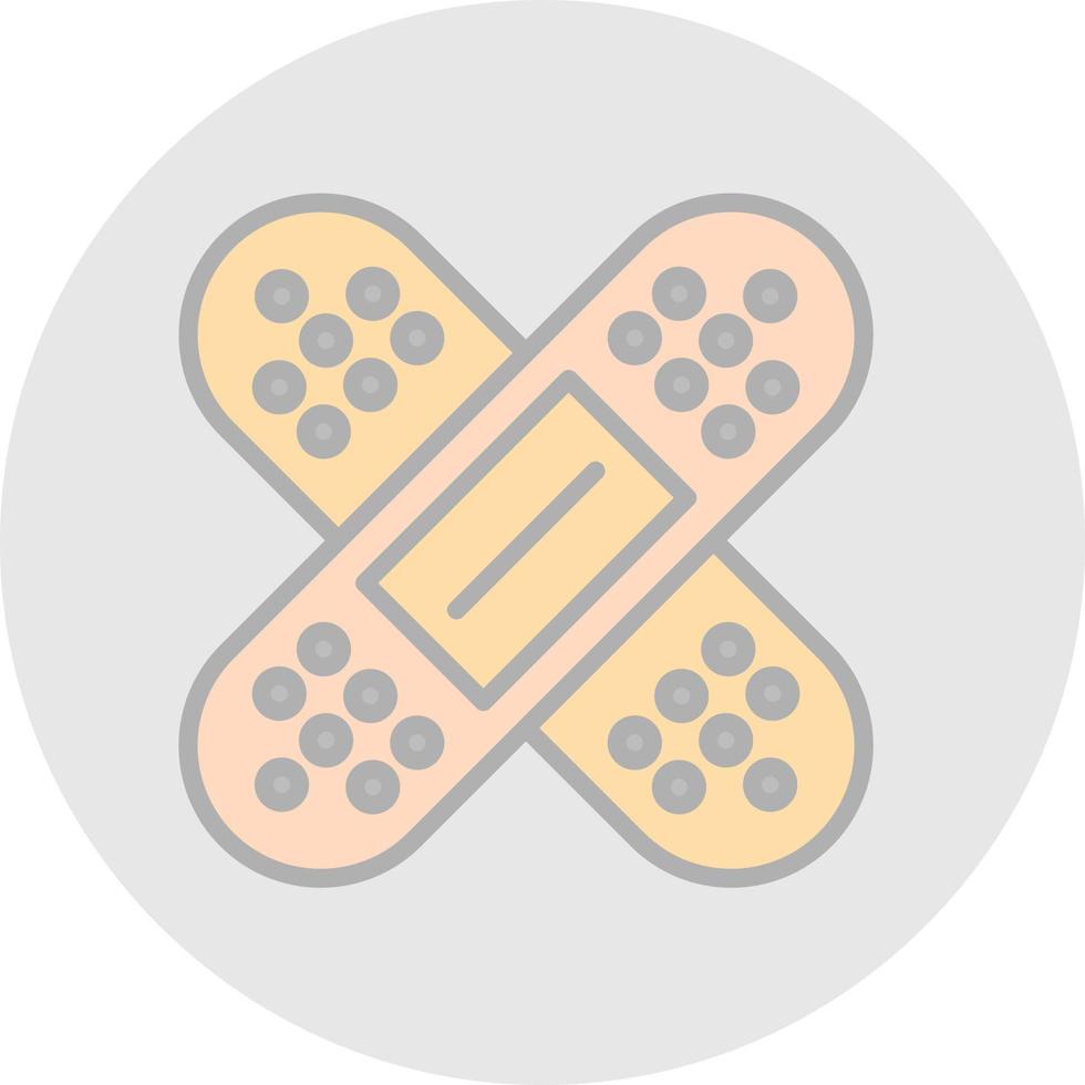 conception d'icône de vecteur de blessure