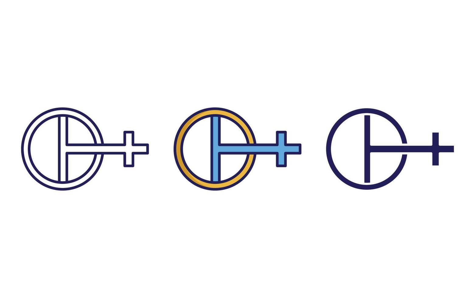 alchimie symbole icône vecteur