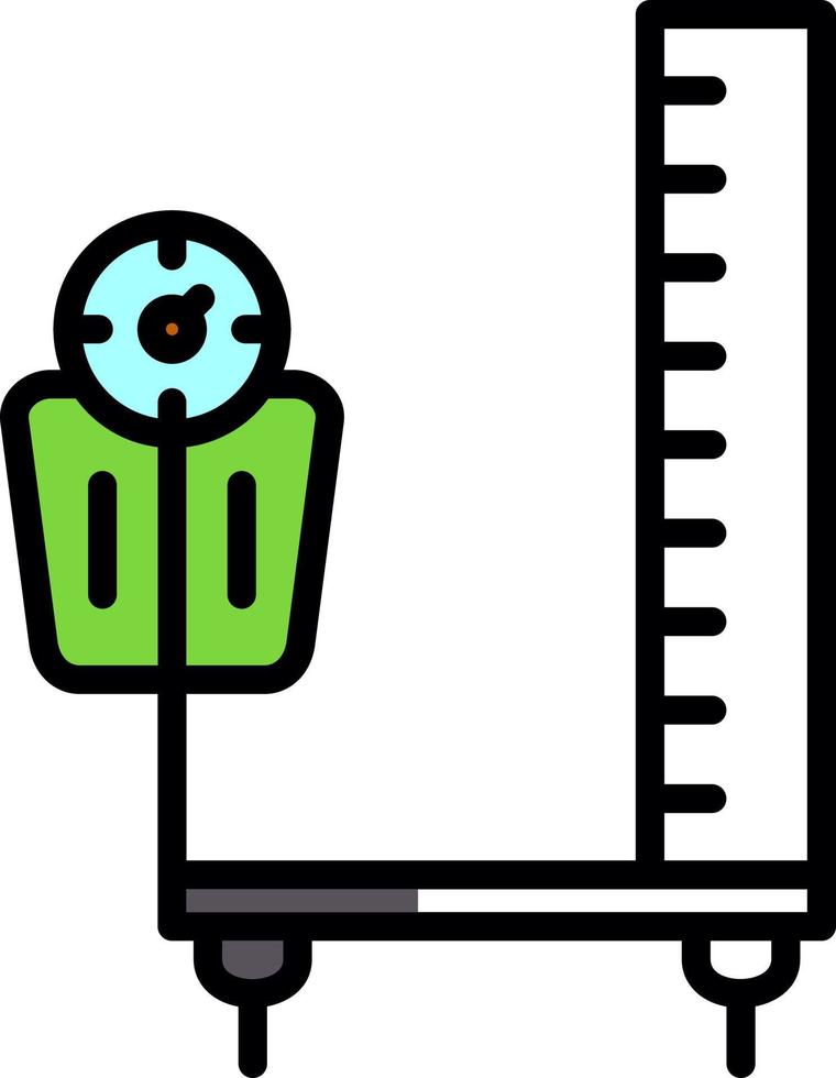 conception d'icône vectorielle d'indice de masse corporelle vecteur