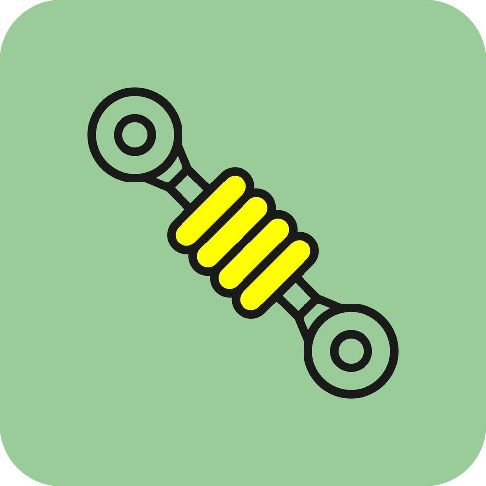 conception d'icône de vecteur de suspension