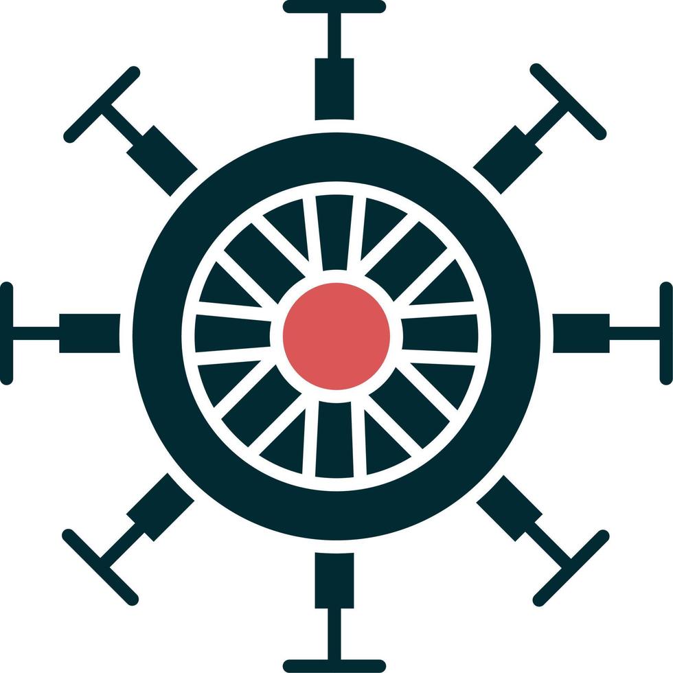 icône de vecteur de barre de navire