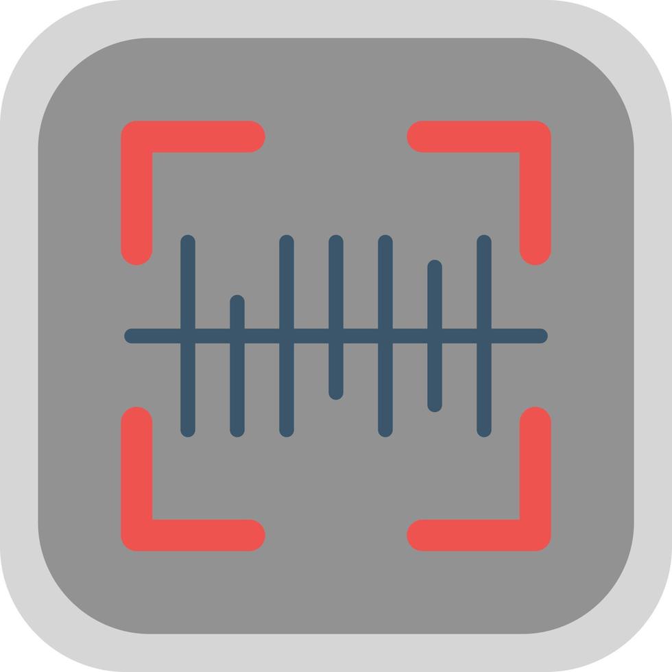 conception d'icône de vecteur de code à barres