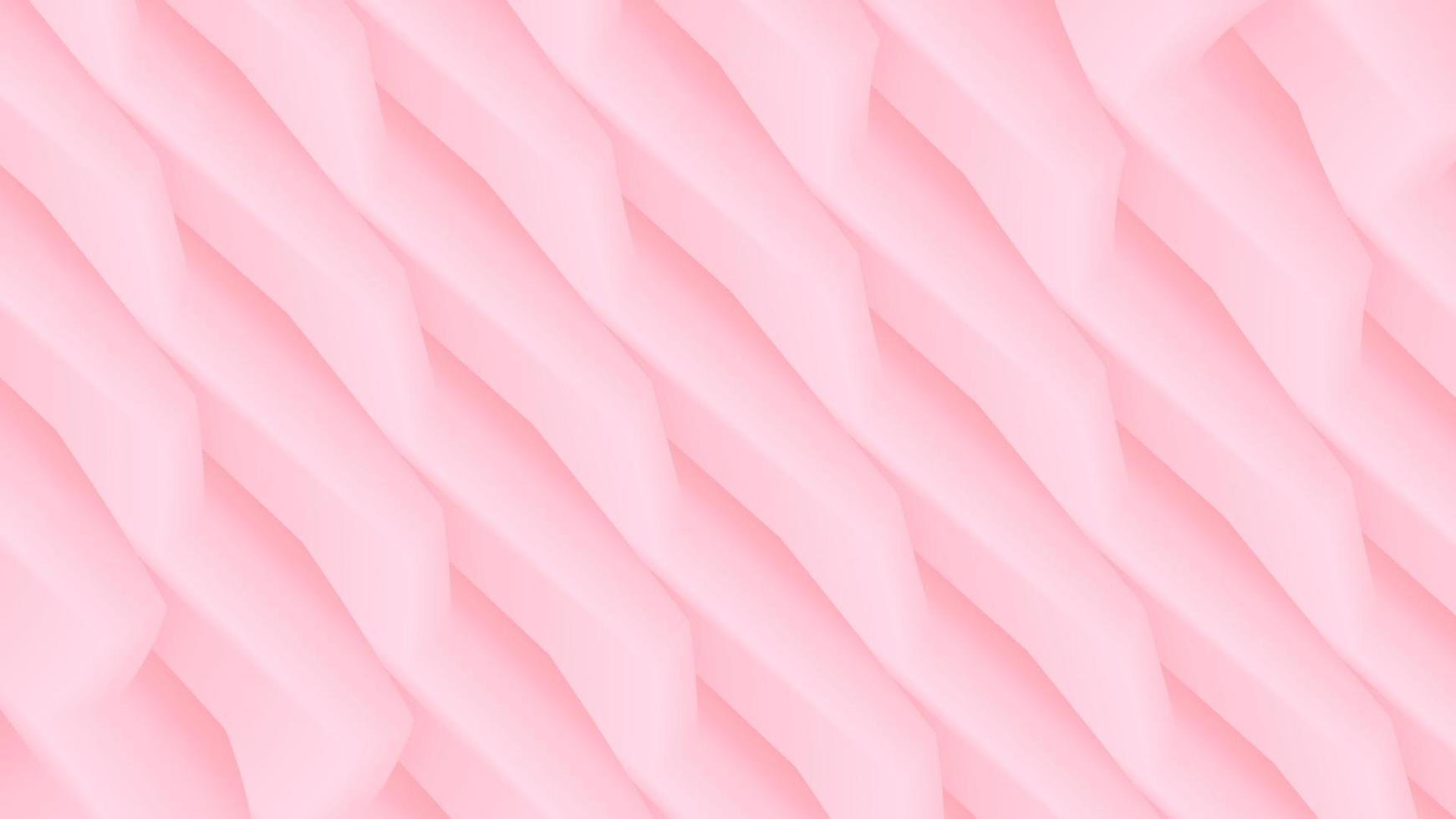 rose Contexte avec ligne zigzag Couleur pastel. vecteur illustration. eps10
