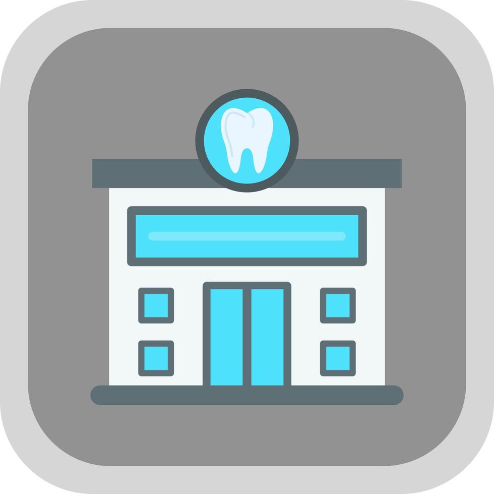 conception d'icône de vecteur de clinique dentaire