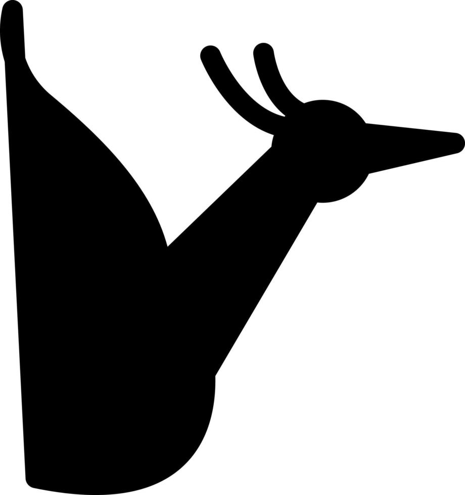 illustration vectorielle oiseau sur fond. symboles de qualité premium. icônes vectorielles pour le concept et la conception graphique. vecteur
