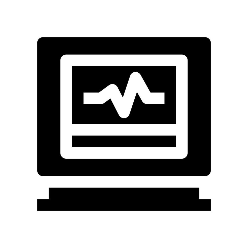 cardiogramme icône pour votre site Internet, mobile, présentation, et logo conception. vecteur