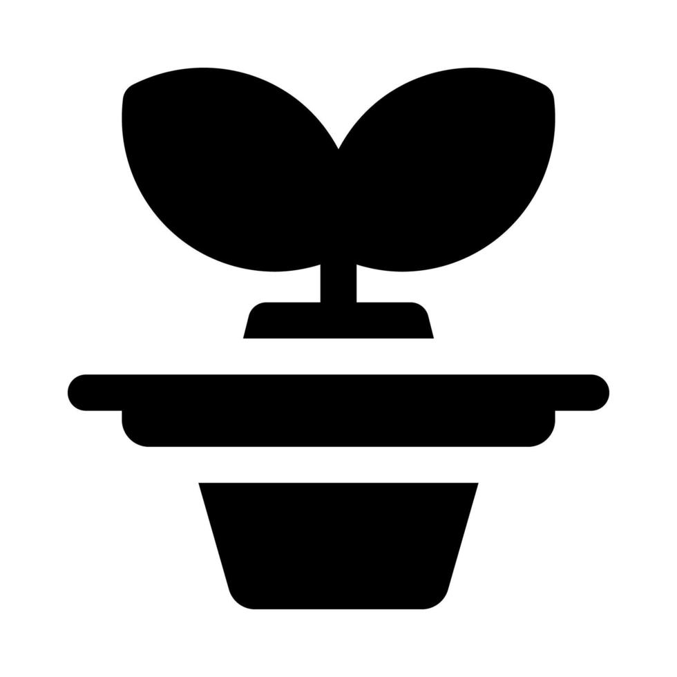 hydroponique icône pour votre site Internet, mobile, présentation, et logo conception. vecteur