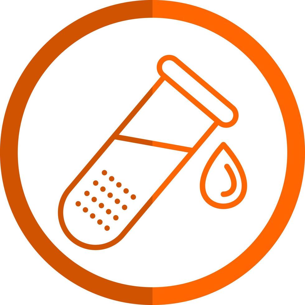 conception d'icônes vectorielles d'échantillons de sang vecteur