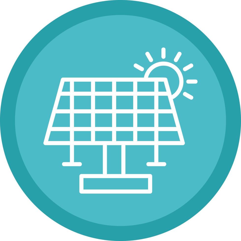 conception d'icône de vecteur d'énergie solaire