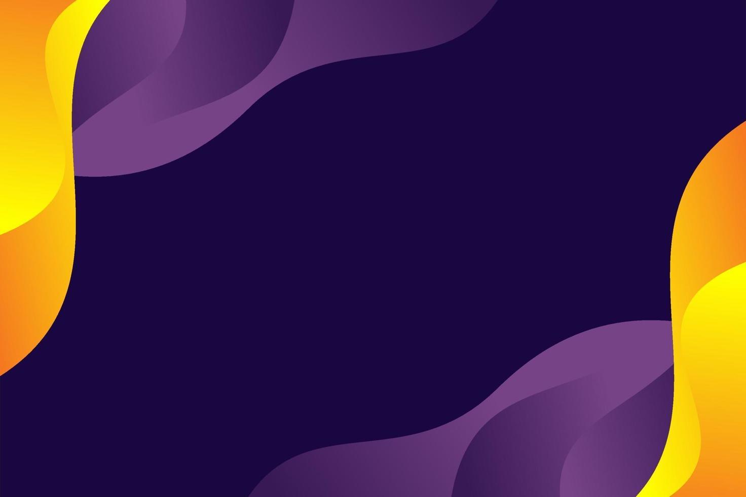 conception de fond de style vague violette vecteur