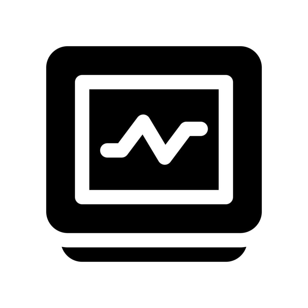 cardiogramme icône pour votre site Internet conception, logo, application, ui. vecteur