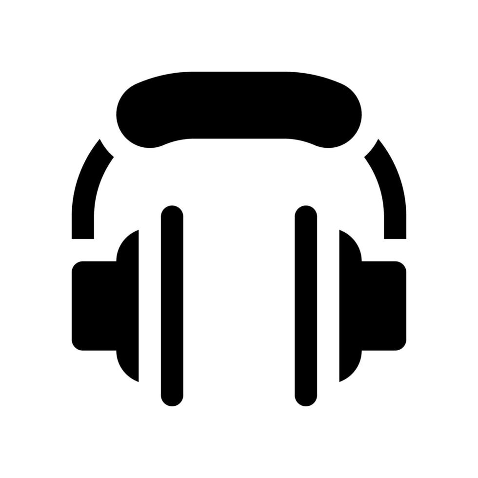 casque icône pour votre site Internet conception, logo, application, ui. vecteur