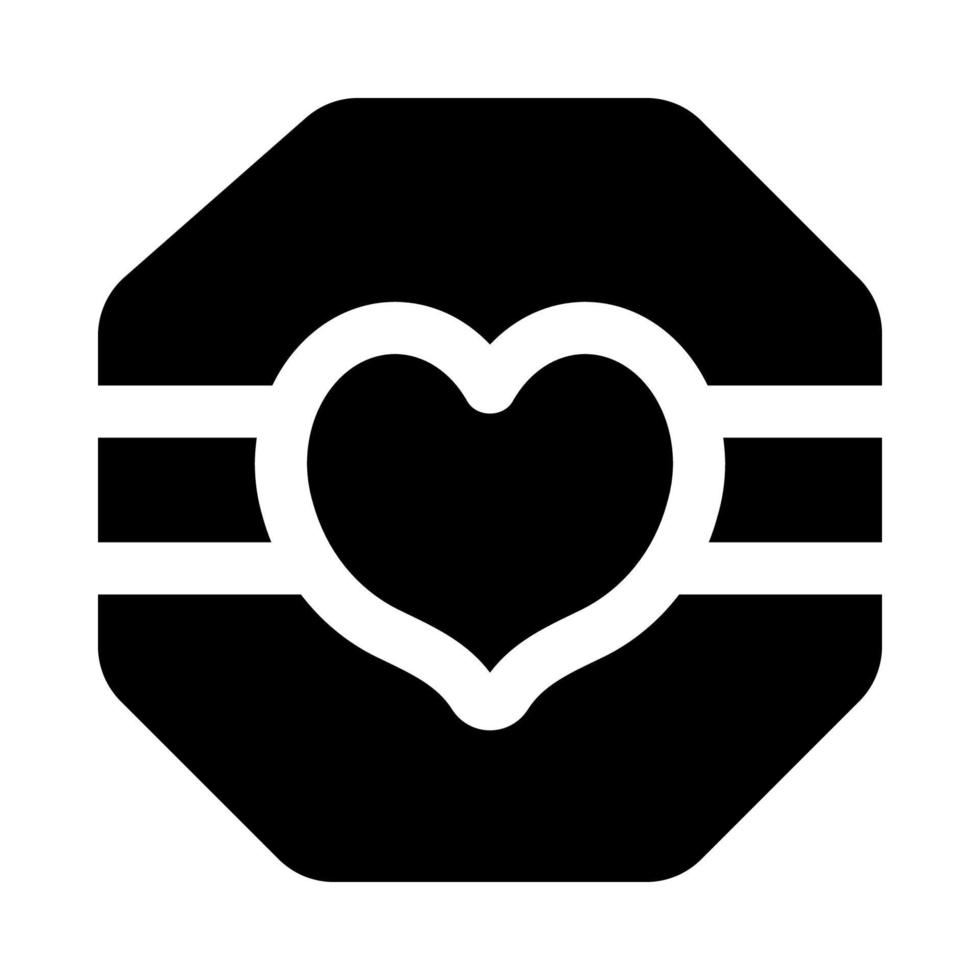 l'amour badge icône pour votre site Internet, mobile, présentation, et logo conception. vecteur