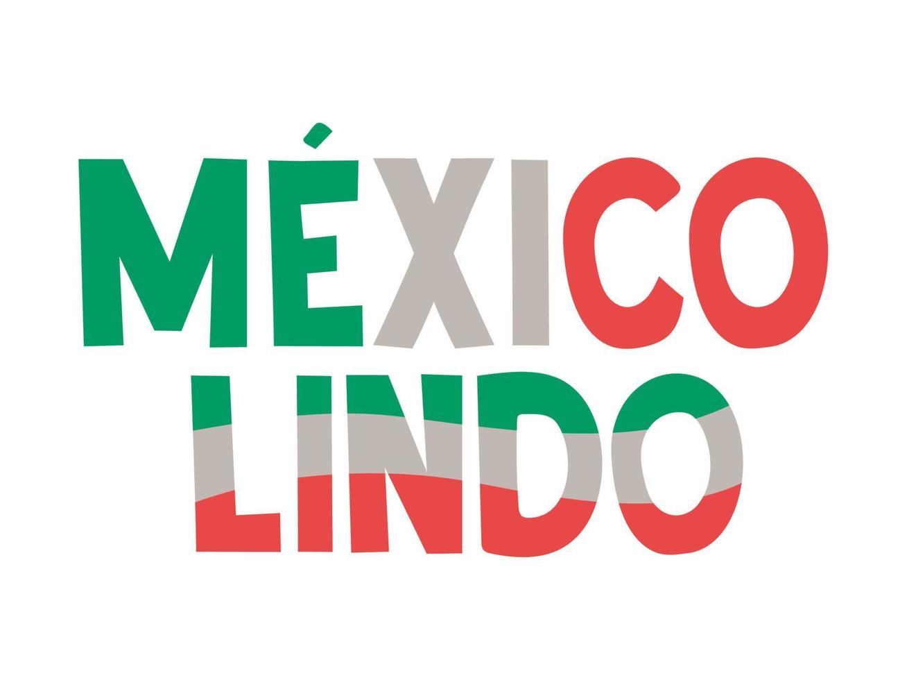 illustration de Mexique lindo vecteur
