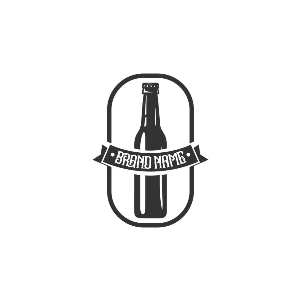 bouteille logo vecteur