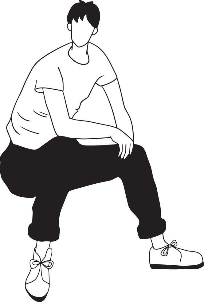 mode vêtements dessin animé griffonnage kawaii anime coloration pages mignonne illustration clipart personnage chibi manga bande dessinée dessin patin ligne art vecteur