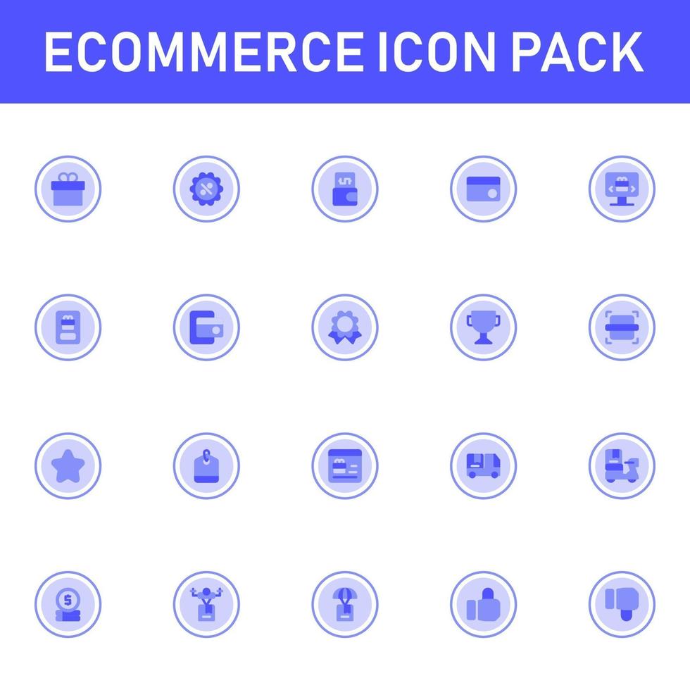 pack d'icônes de commerce électronique isolé sur fond blanc. pour la conception de votre site Web, logo, application, interface utilisateur. illustration graphique vectorielle et trait modifiable. eps 10. vecteur