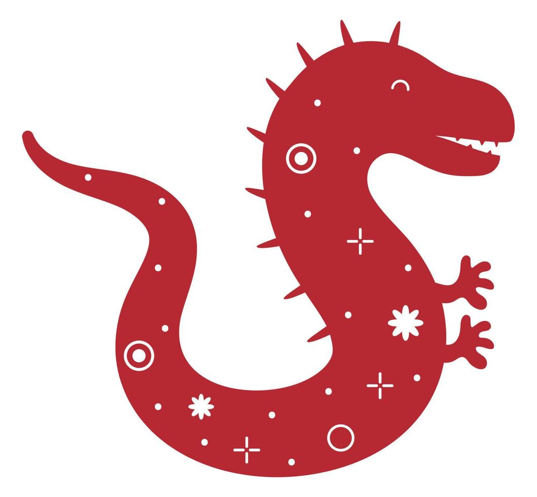 dragon zodiaque chinois vecteur