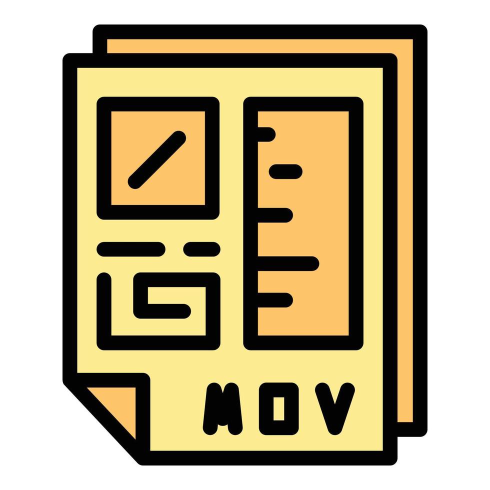 technique fichier document icône vecteur plat
