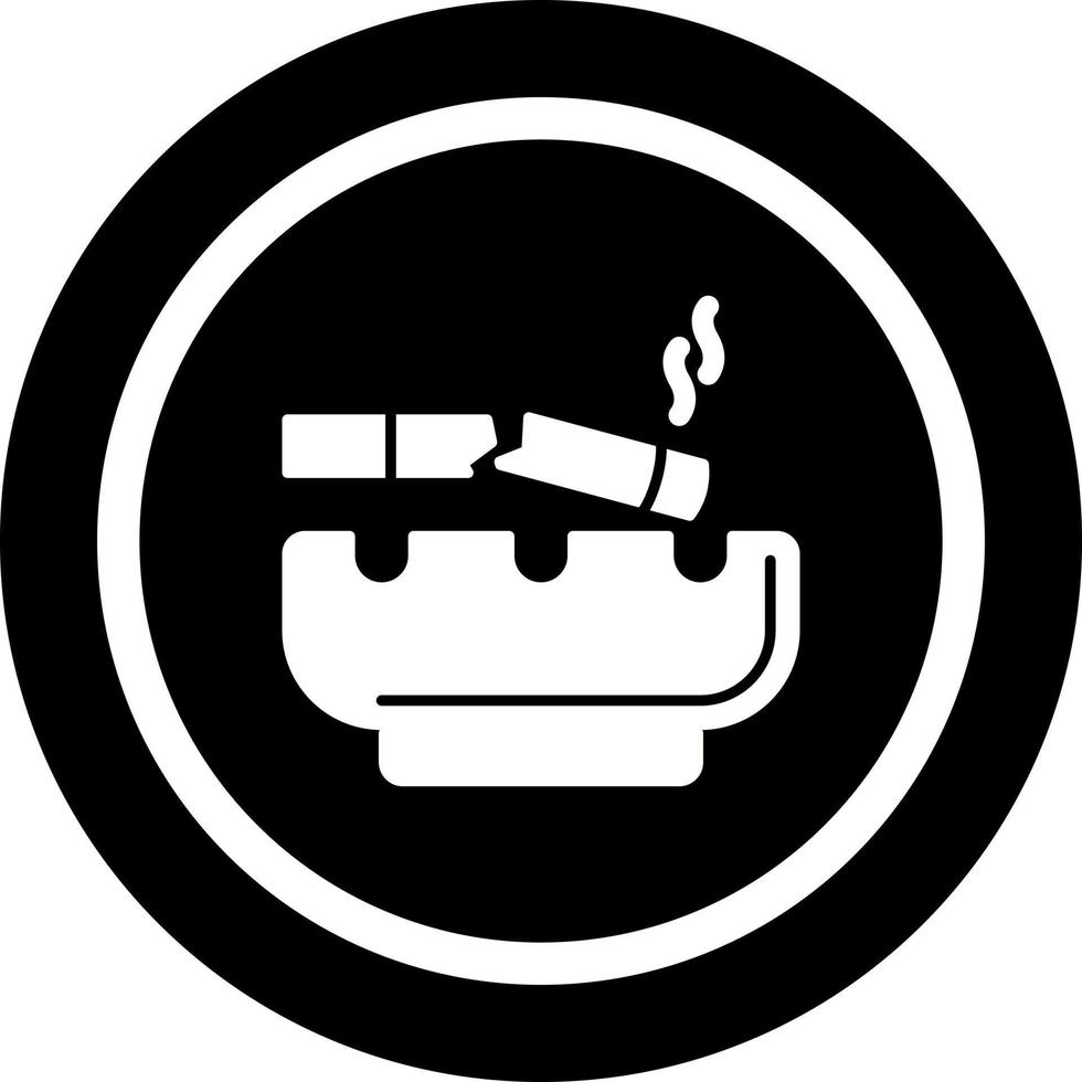icône de vecteur de cigarette cassée