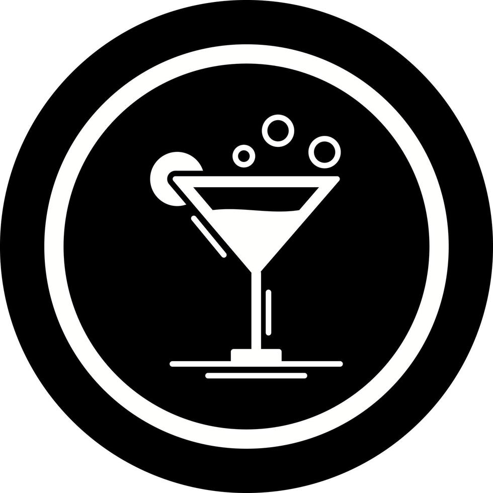 icône de vecteur de cocktail