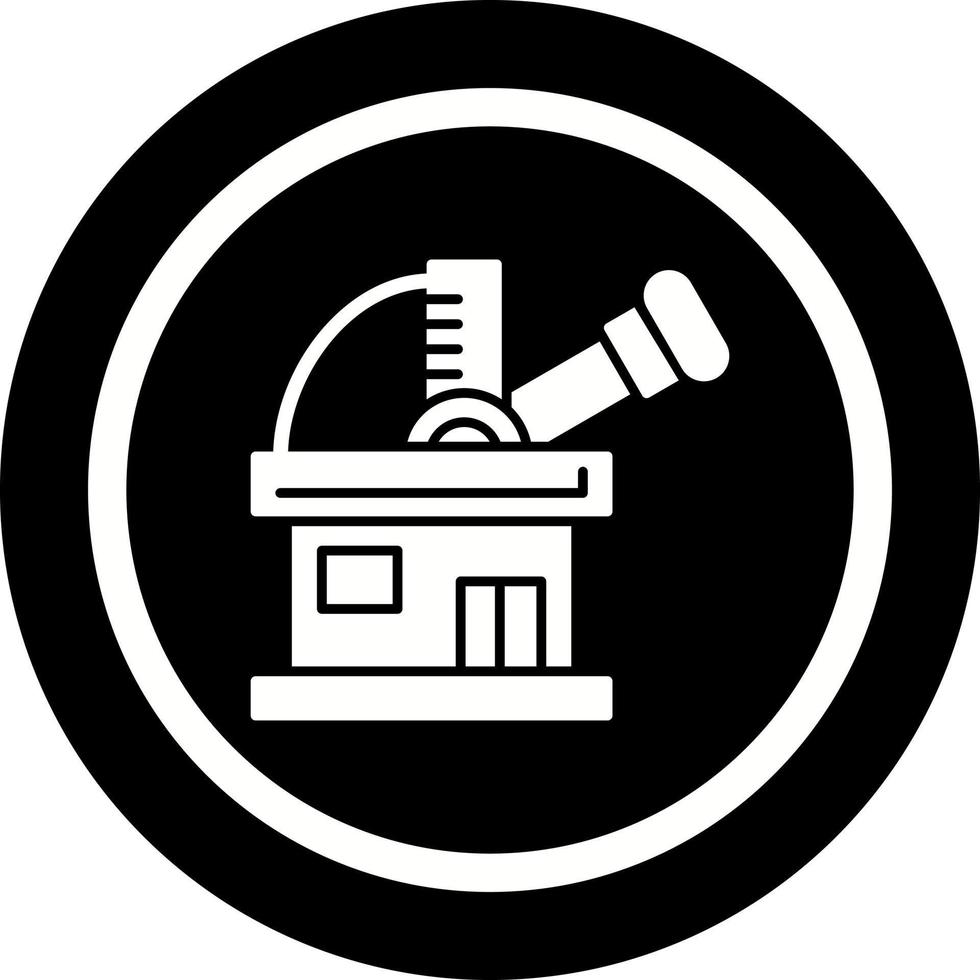 icône de vecteur d'observatoire