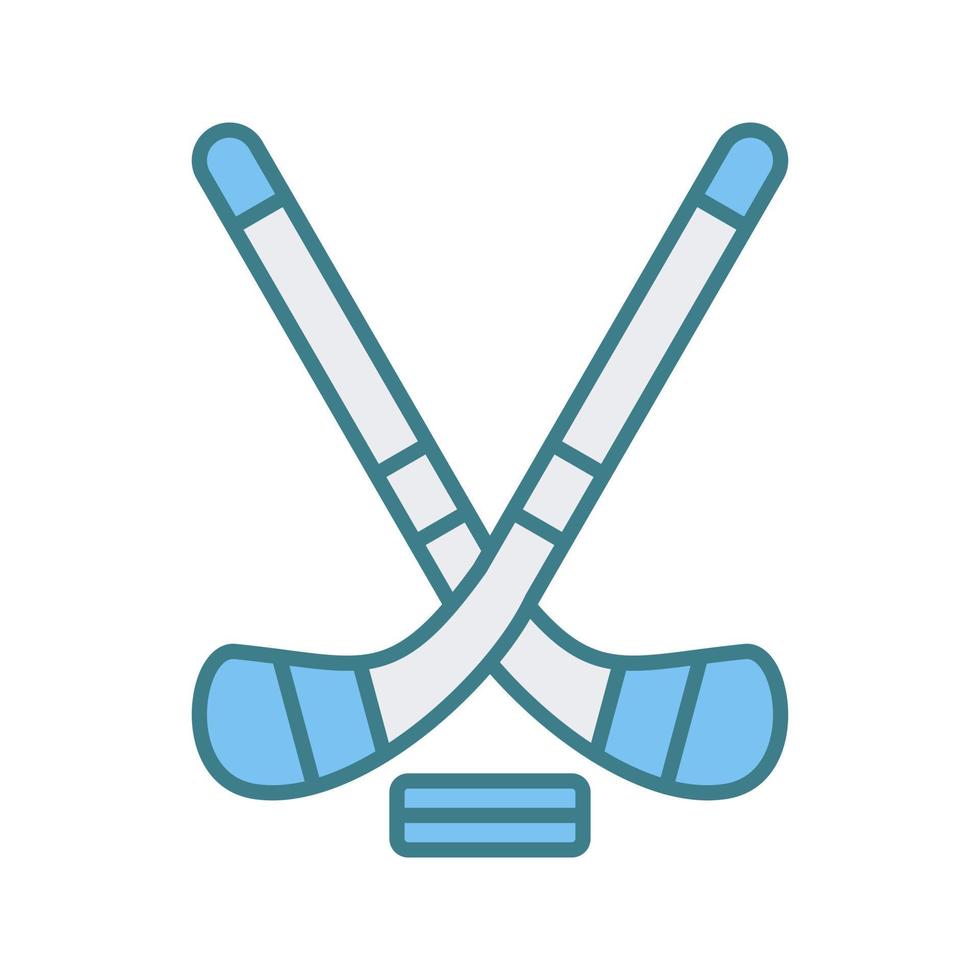 icône de vecteur de hockey sur glace