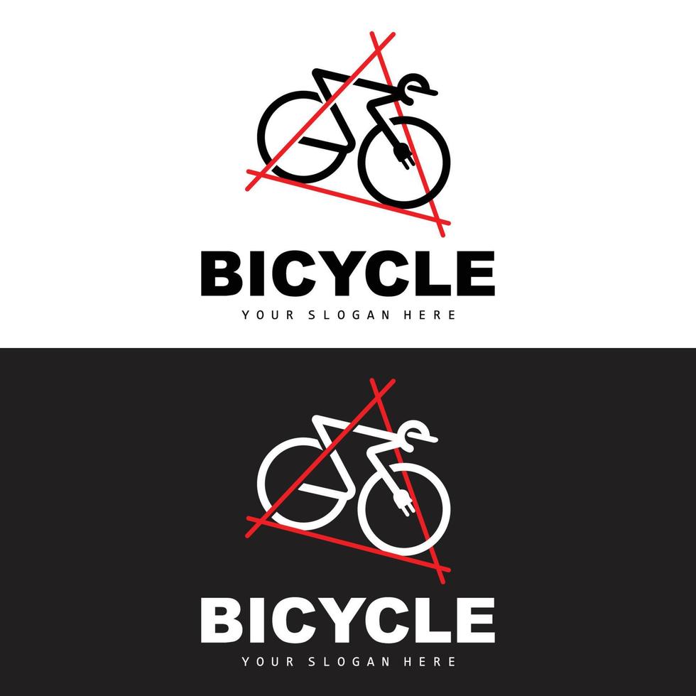 électrique vélo logo, véhicule conception, sport bicyclette vecteur, bicyclette modèle icône illustration vecteur