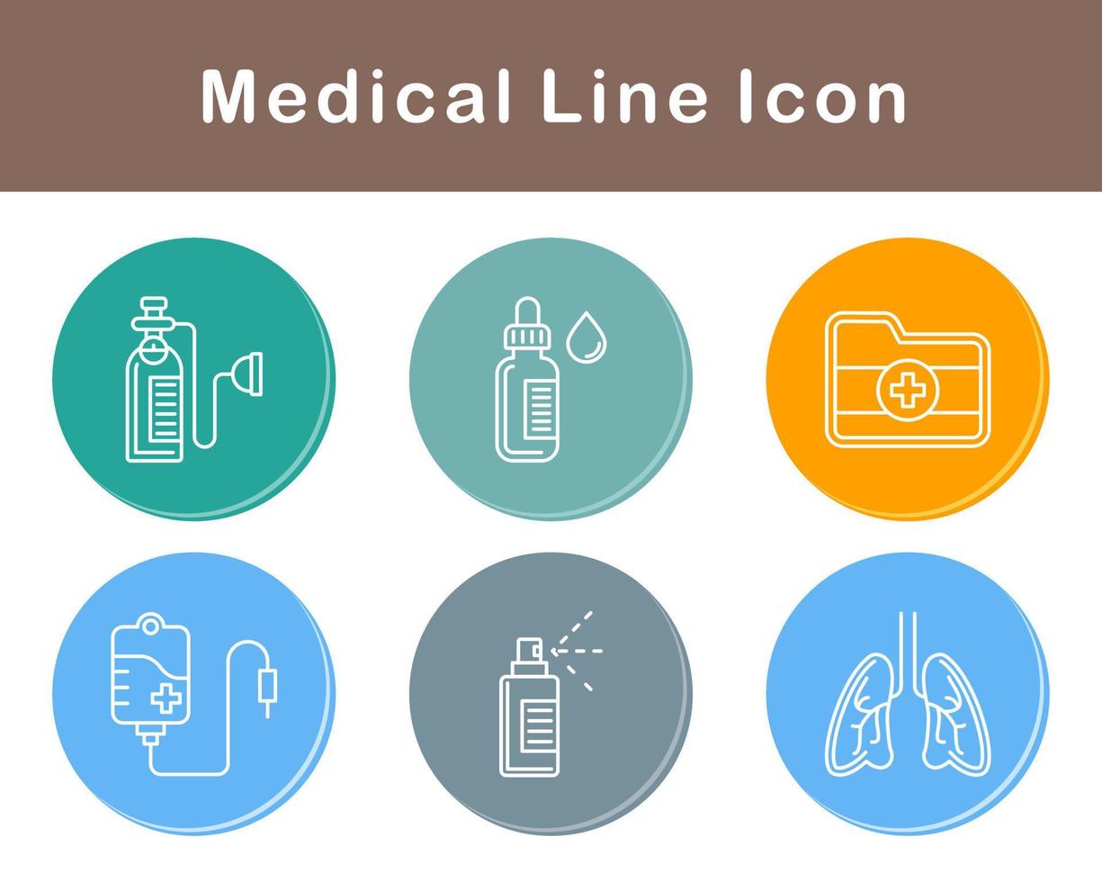 médical vecteur icône ensemble