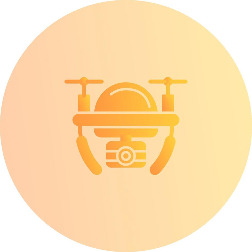 icône de vecteur de drone de caméra