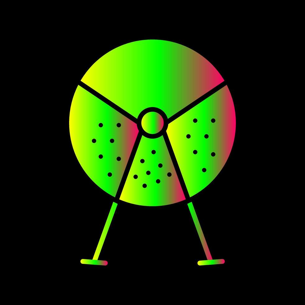 icône de vecteur de machine de loterie