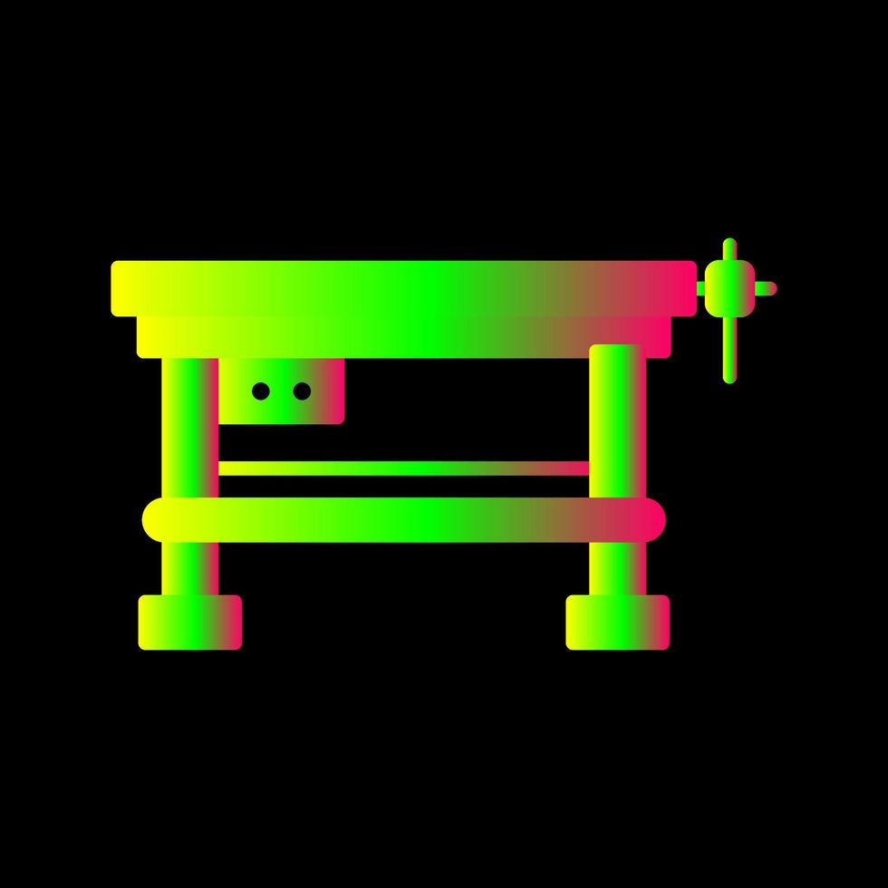 icône de vecteur de banc de travail