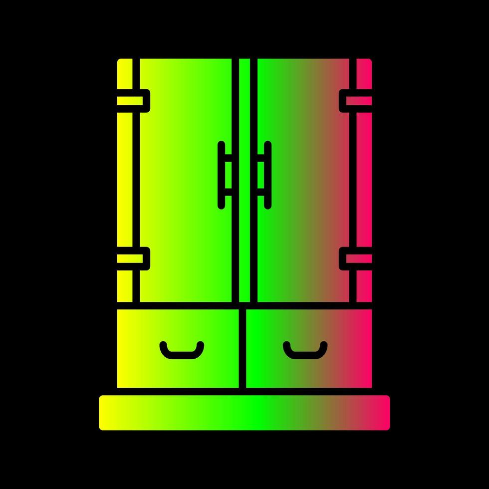 icône de vecteur de tiroir d'armoire
